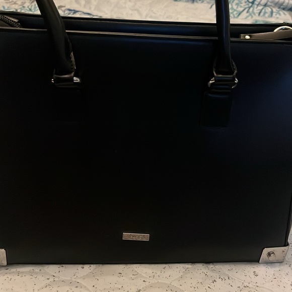 ALDO Purse Medium Tote Bag Silver studded embellishments. NWOTS!! - Picture 2 of 3